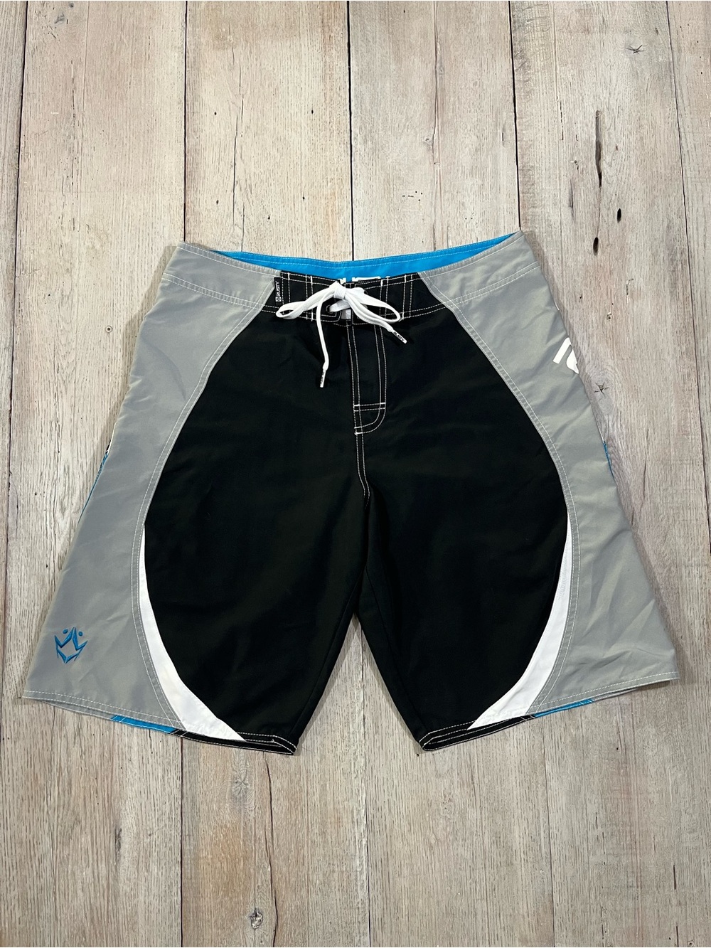Rusty Color Block Swim Surf Board Shorts Size 32
